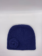 Load image into Gallery viewer, Beanie Accented w/Flower
