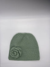 Load image into Gallery viewer, Beanie Accented w/Flower
